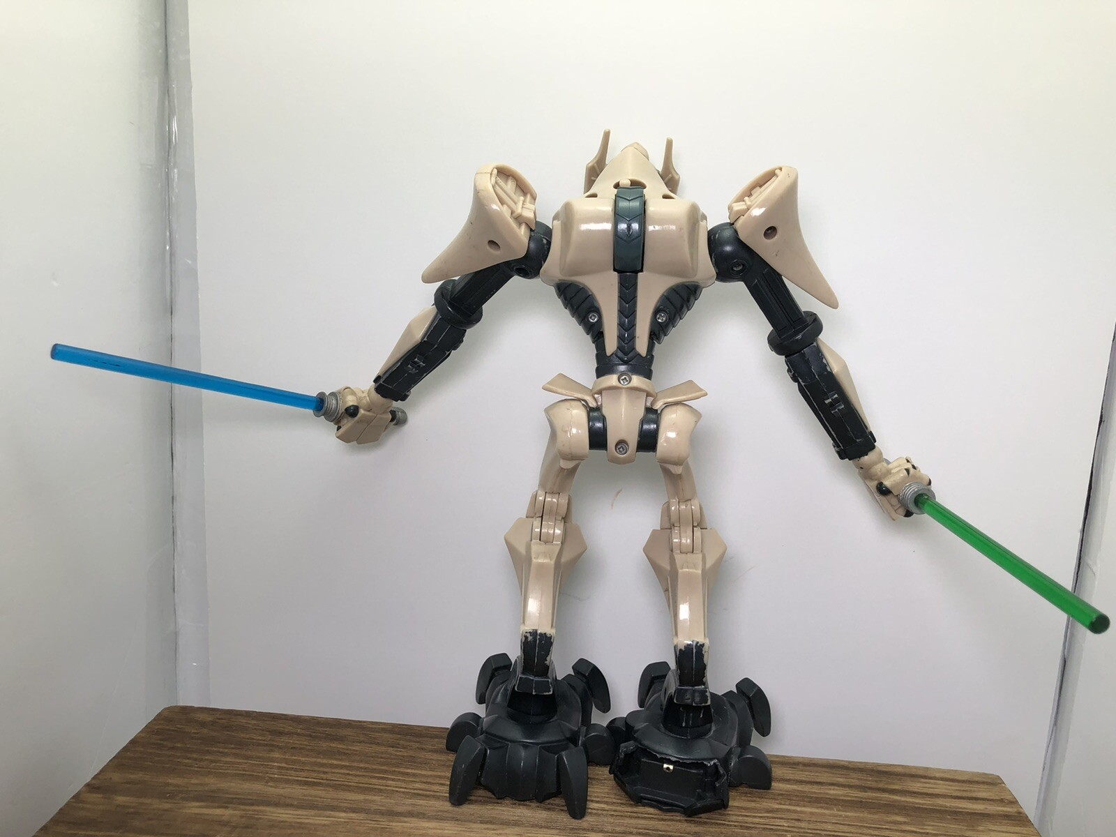 Star Wars General Grievous LFL Action Figure C-015D Black Sound Lights 2009