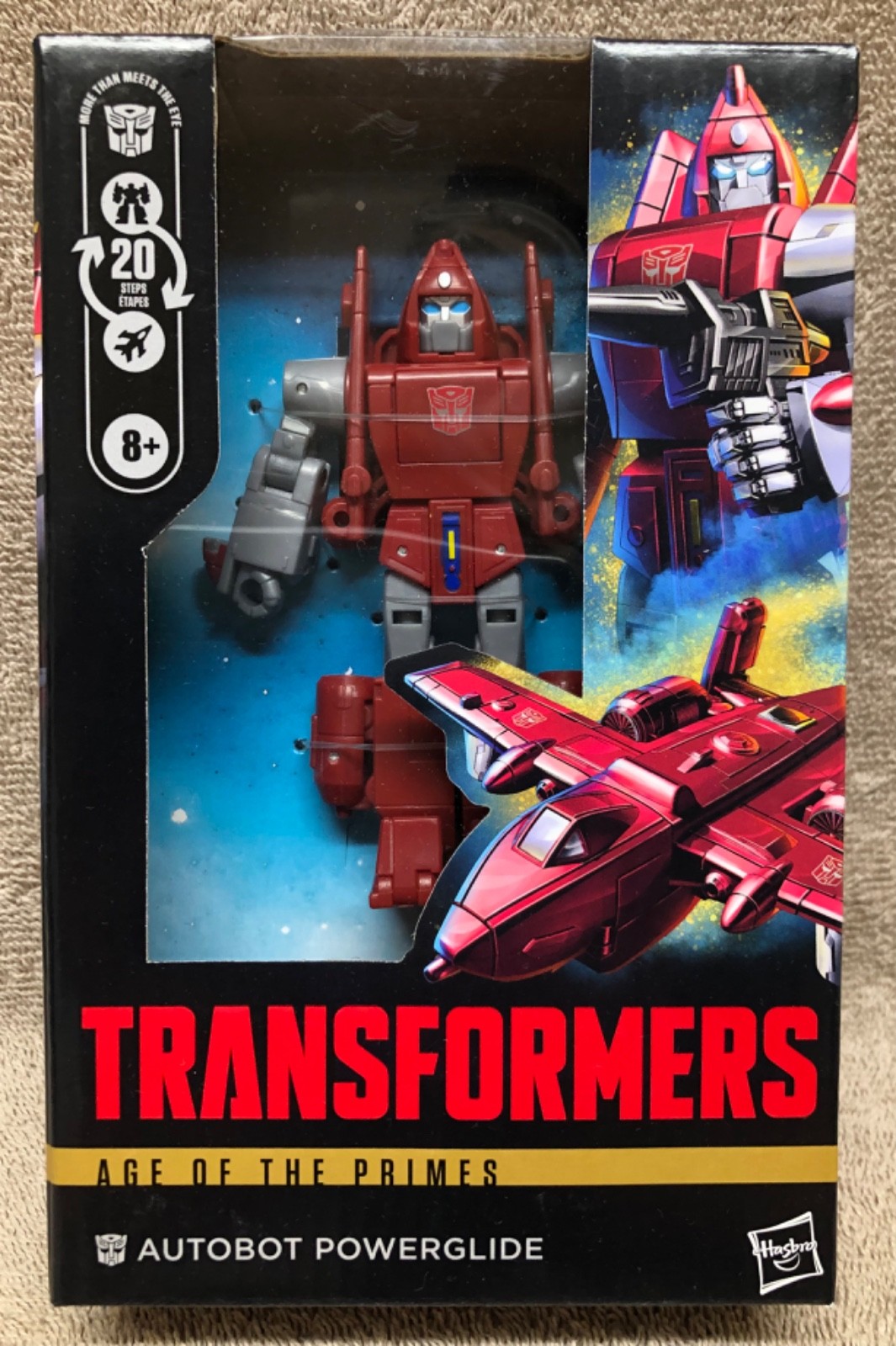 Hasbro Transformers Generations Age of the Primes Deluxe Class Powerglide MISB