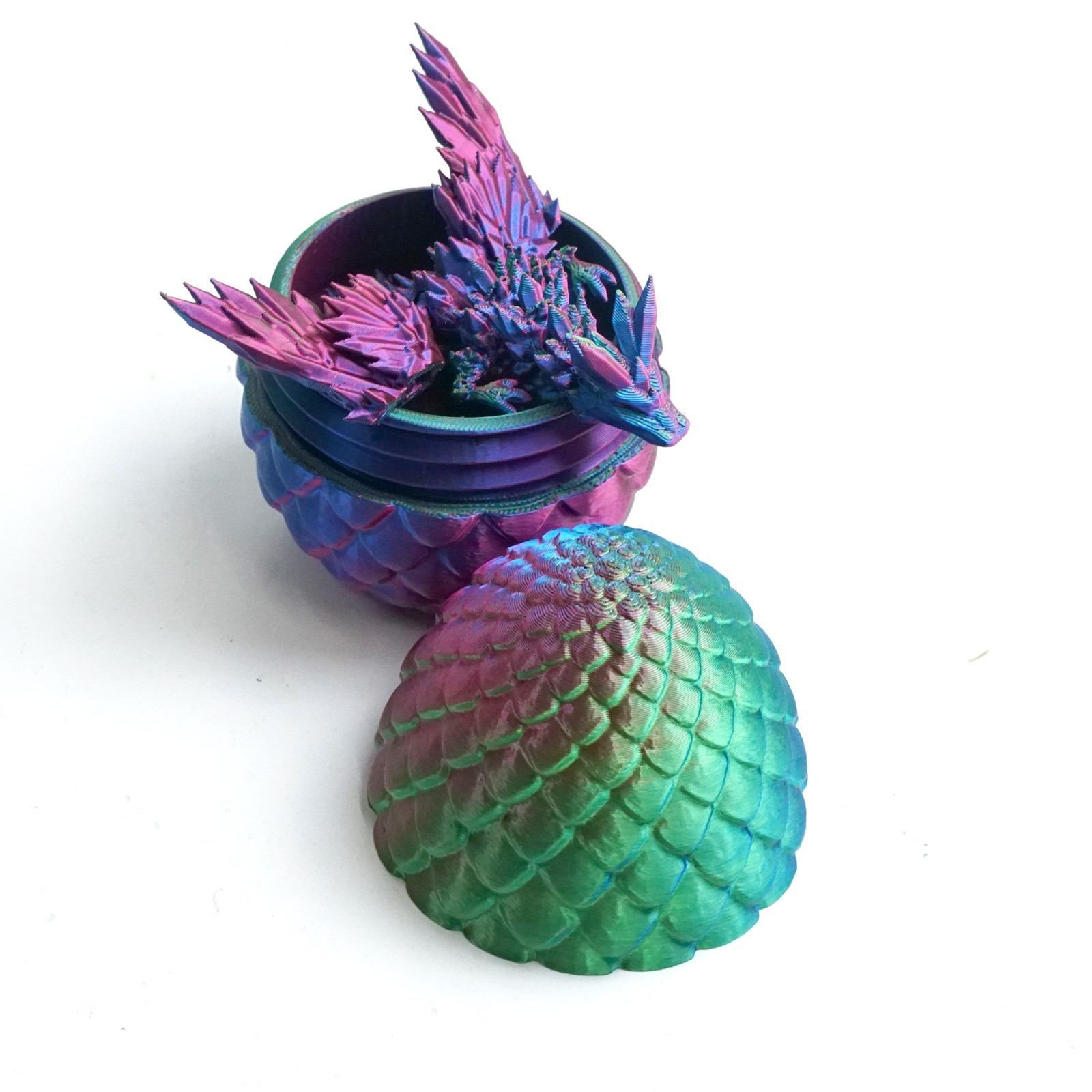 3D Printed Pterosaur Egg Model,Articulated Animals figure,Fidget Toys Home Decor