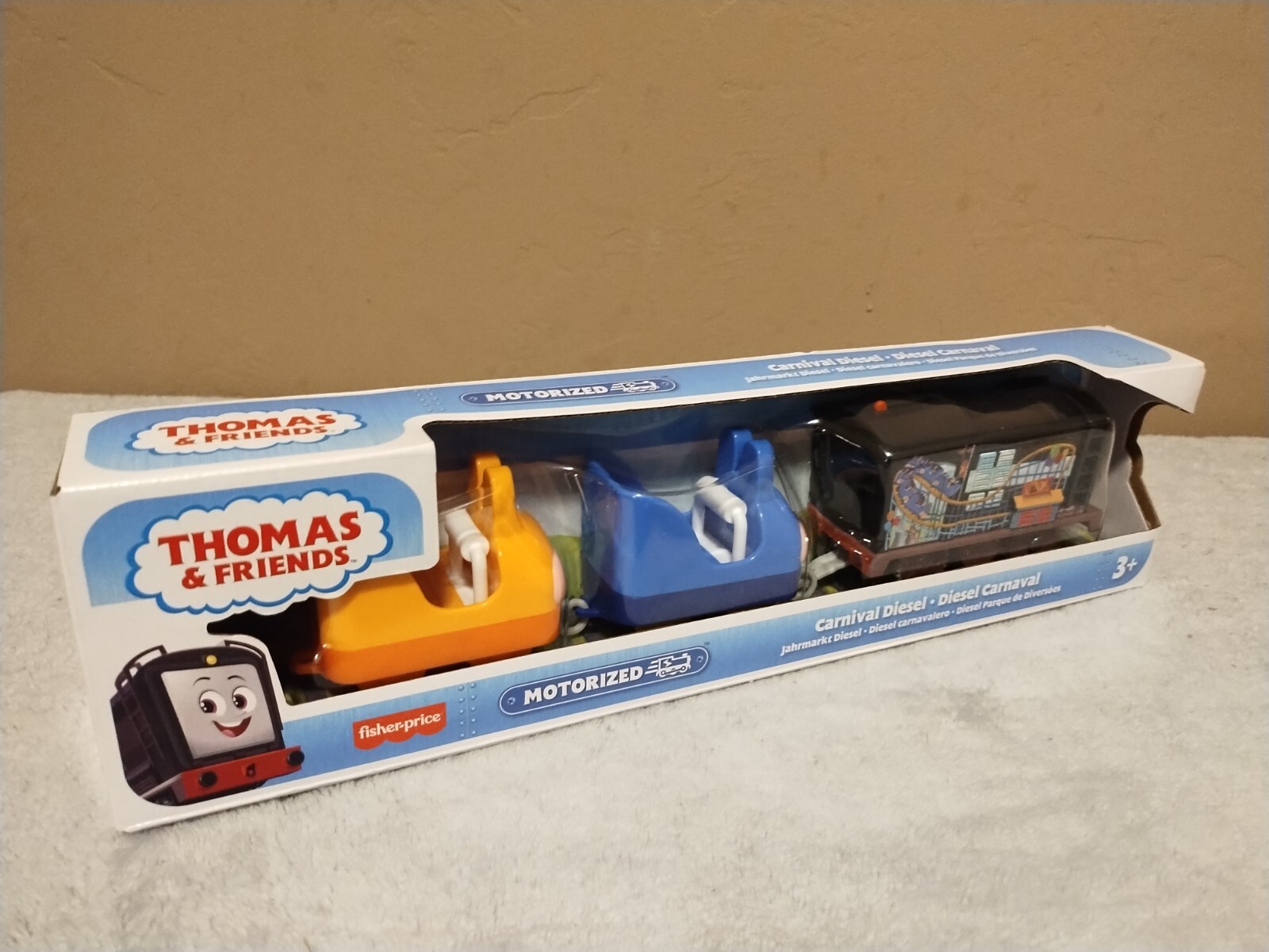 Thomas And Friends Motorized Train Carnival Diesel ~NEW