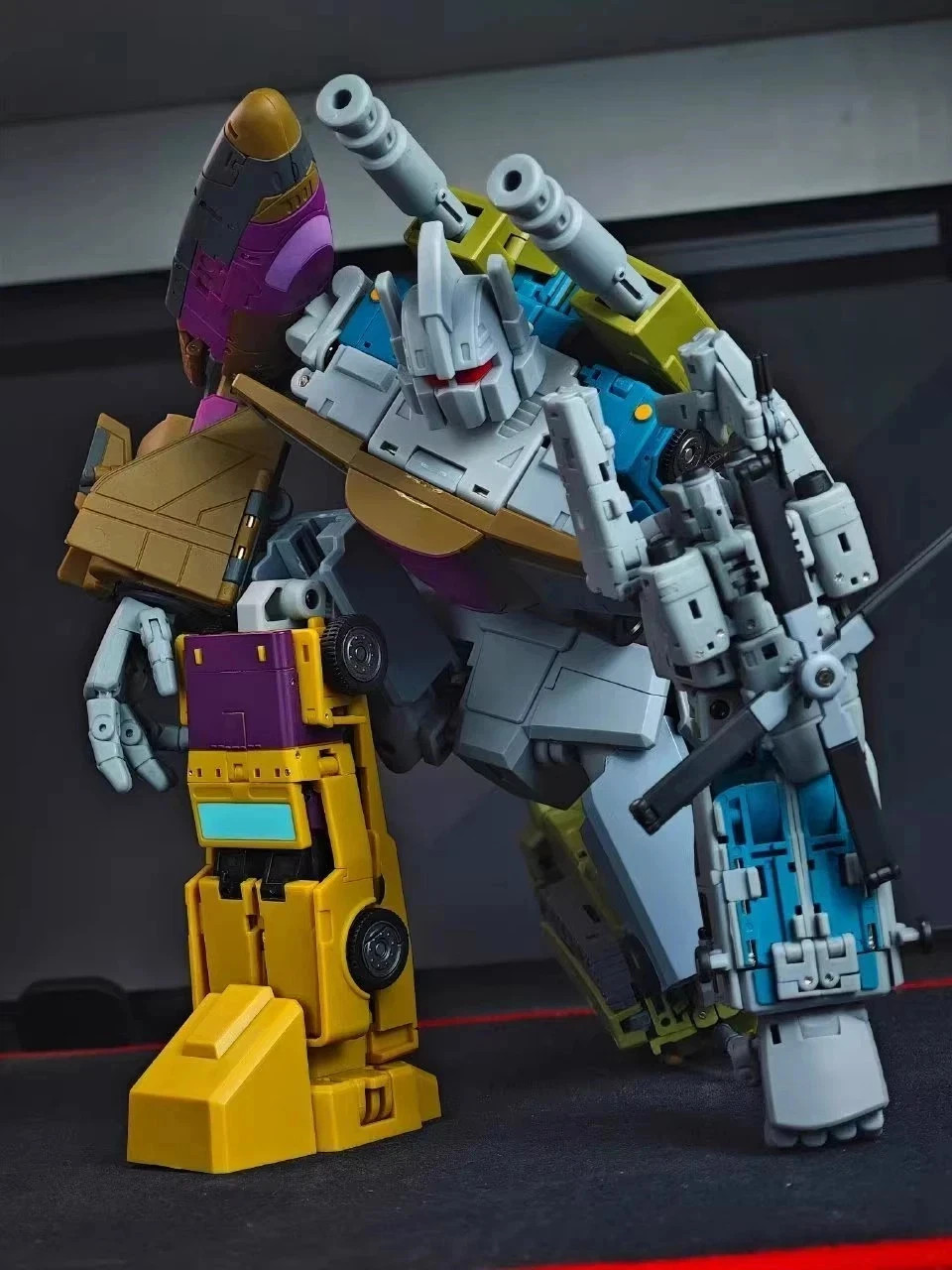 Magic Square Bruticus Combiner MS-51R MS-55R 51R-55R Set of 5 toy 26CM