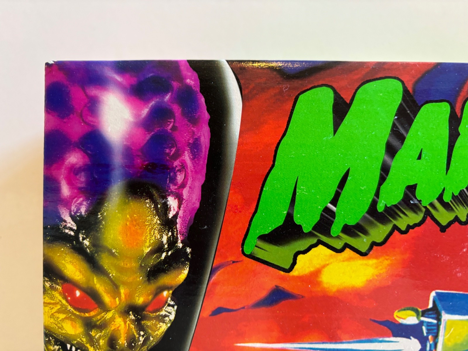 1996 MARS ATTACKS Doom Saucer SEALED IN BOX Gorgeous Example TIM BURTON