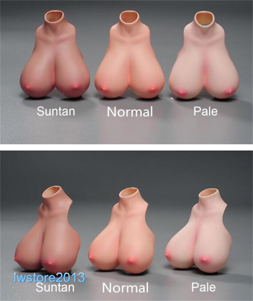 1:6 Big Bust Breast Cover Replacement Model For 12 » Female PH TBL Figure Body