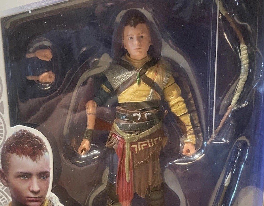Spin Master Aloy Playstation Horizon II & God Of War Atreus Action Figure Lot 2