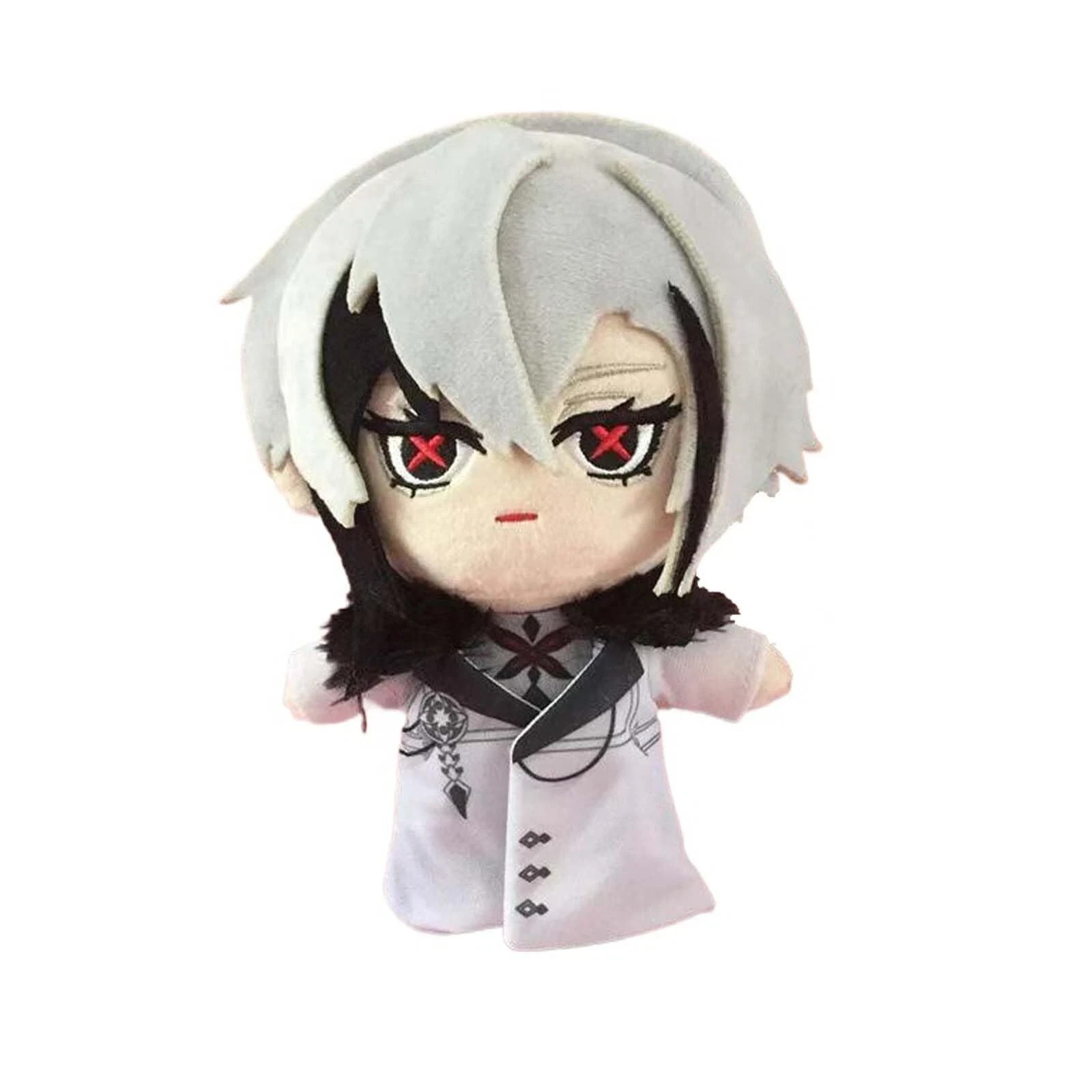 8in Genshin Impact Arlecchino Plush Doll Stuffed Toy Plushie The Knave Anime