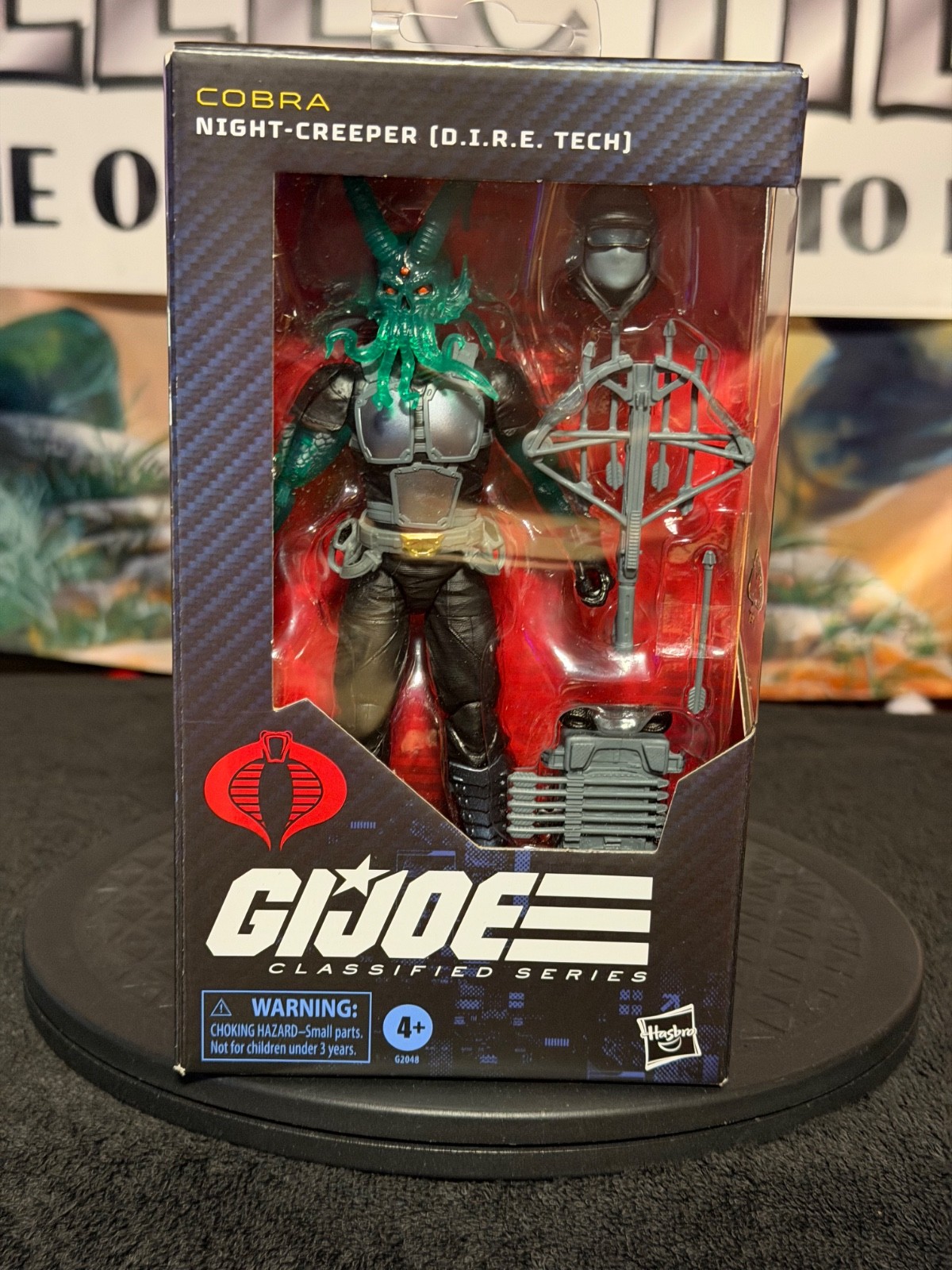 GI JOE CLASSIFIED 202 NIGHT-CREEPER D.I.R.E. DIRE TECH WALMART EXCLUSIVE FIGURE