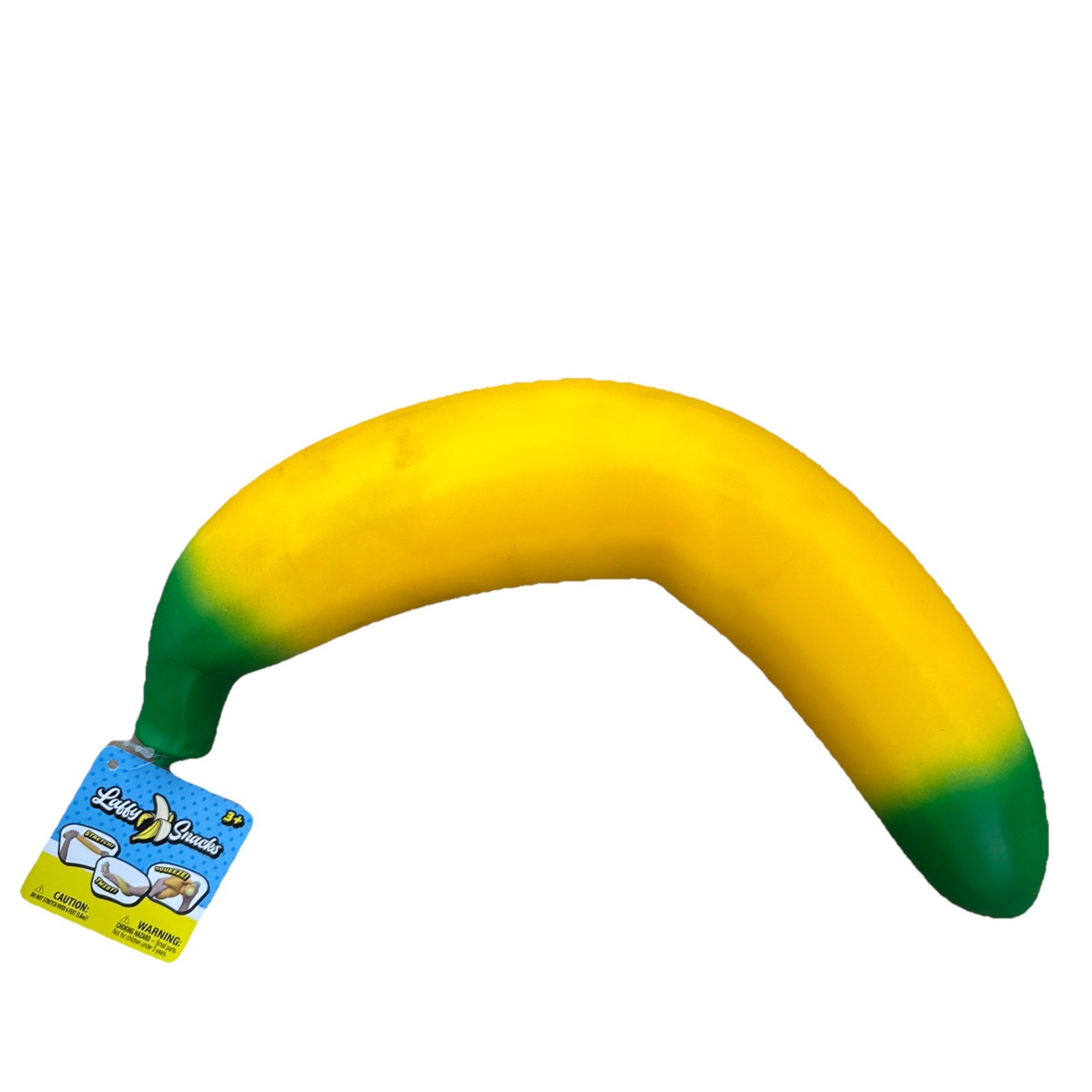 Sunny Days Laffy Snacks Squishy Stretchy Banana Toy 18&Prime; Viral TikTok!