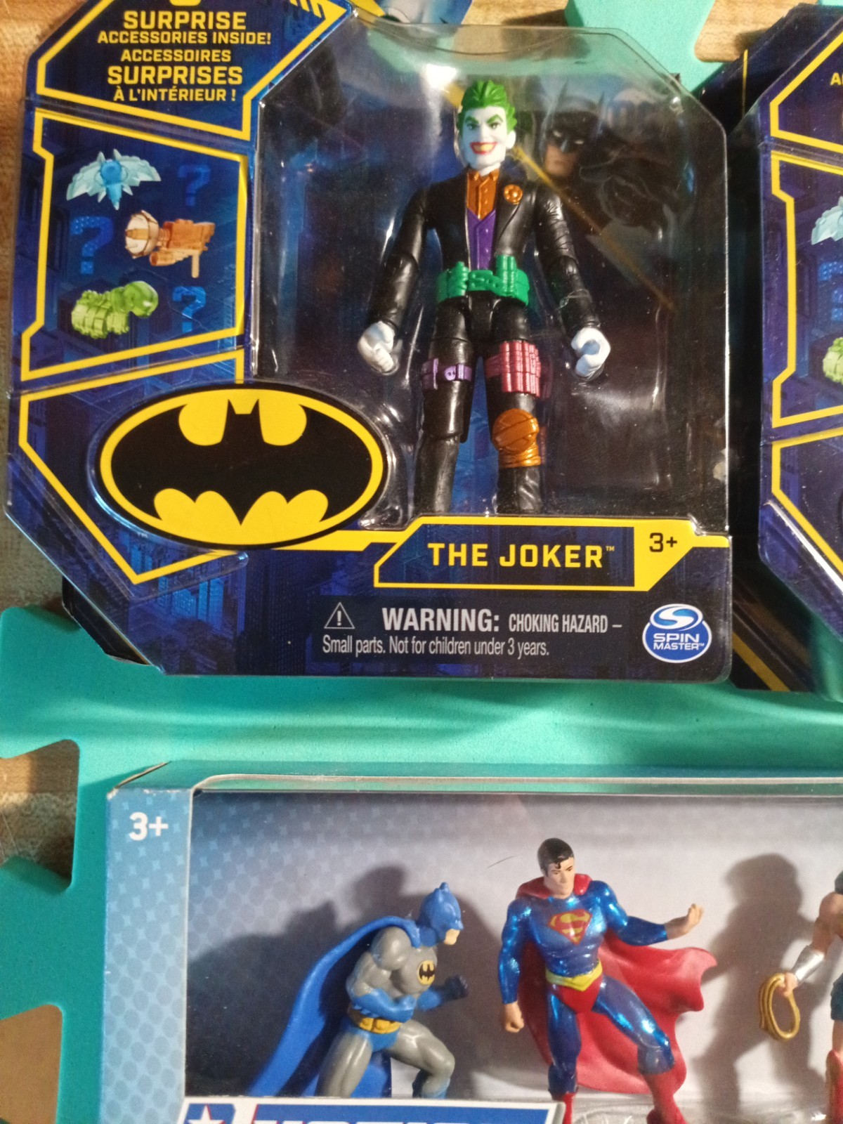 DC 7 Piece Collectible Figures. 6 NIB And 1 Out Of Box