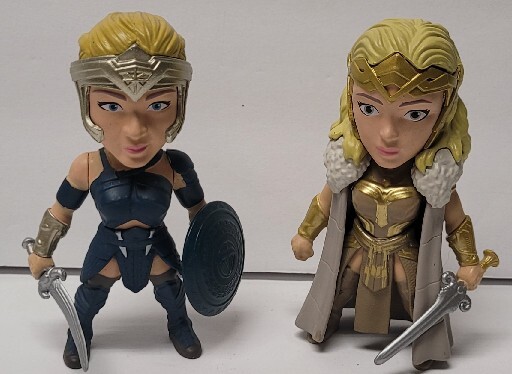 Jada Toys Queen Hippolyta & General Antiope Wonder Woman 4&Prime;-Inch DC Comics