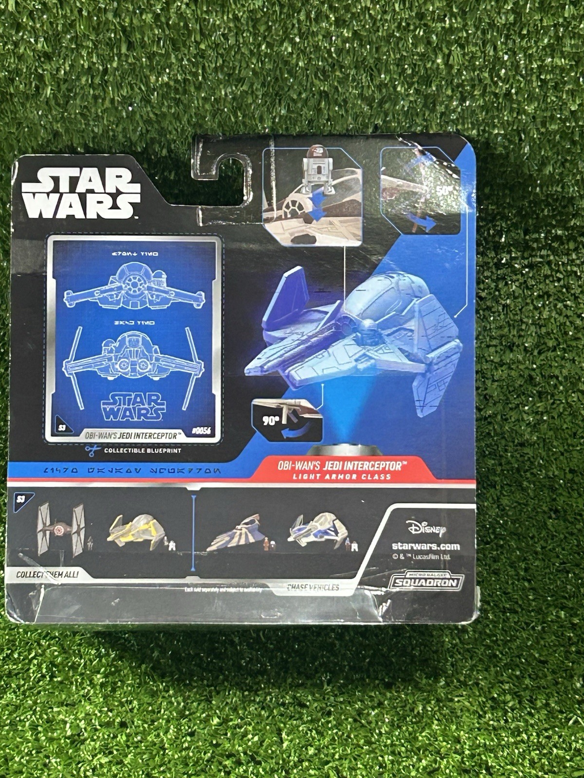 Star Wars Micro Galaxy Squadron Series 3 Obi-WAN’s Jedi Interceptor #0056