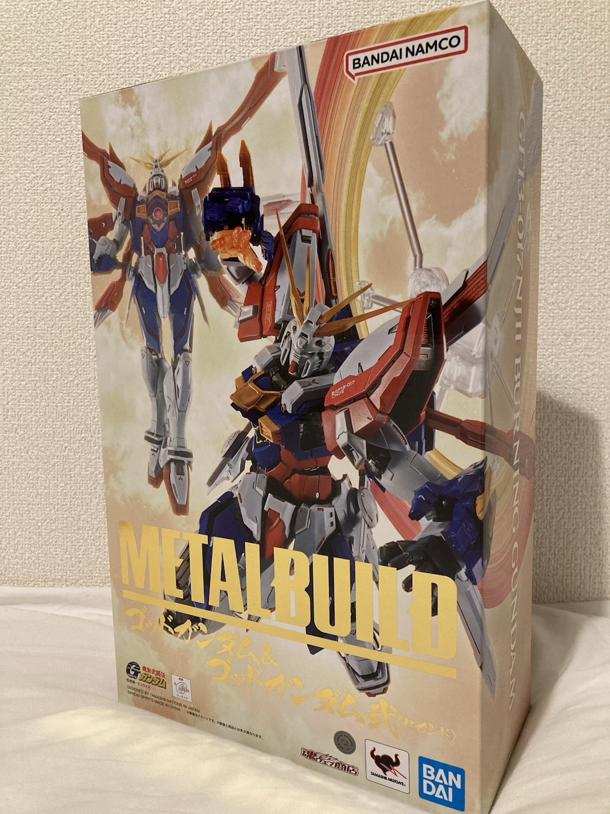 METAL BUILD God Gundam Diecast Figure 180mm Fully Painted New Tamashii