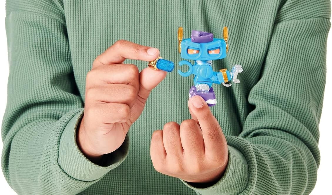 Treasure X Robots Gold Mini Robots Remove, Build, Discover Mystery Pack Moose