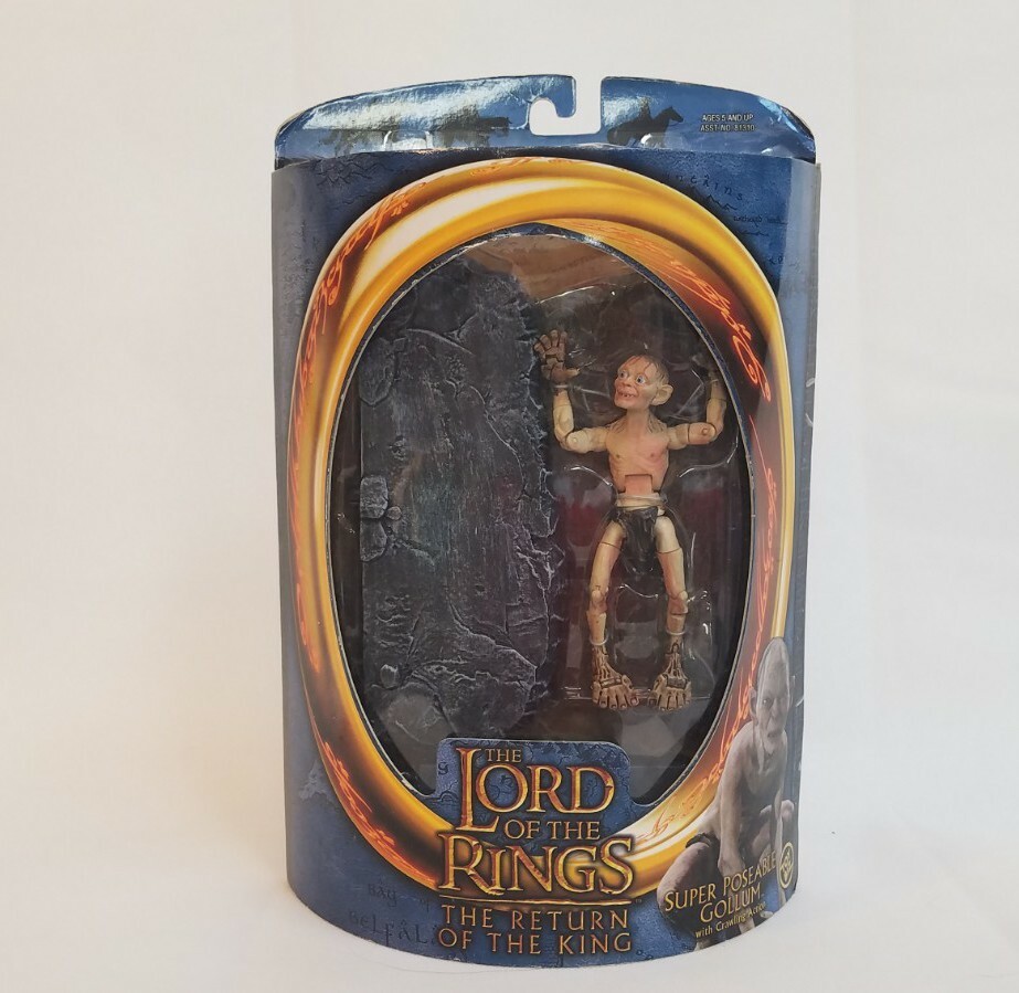 Toy Biz 2003 The Lord Of The Rings – Return Of The King- Super Poseable Gollum