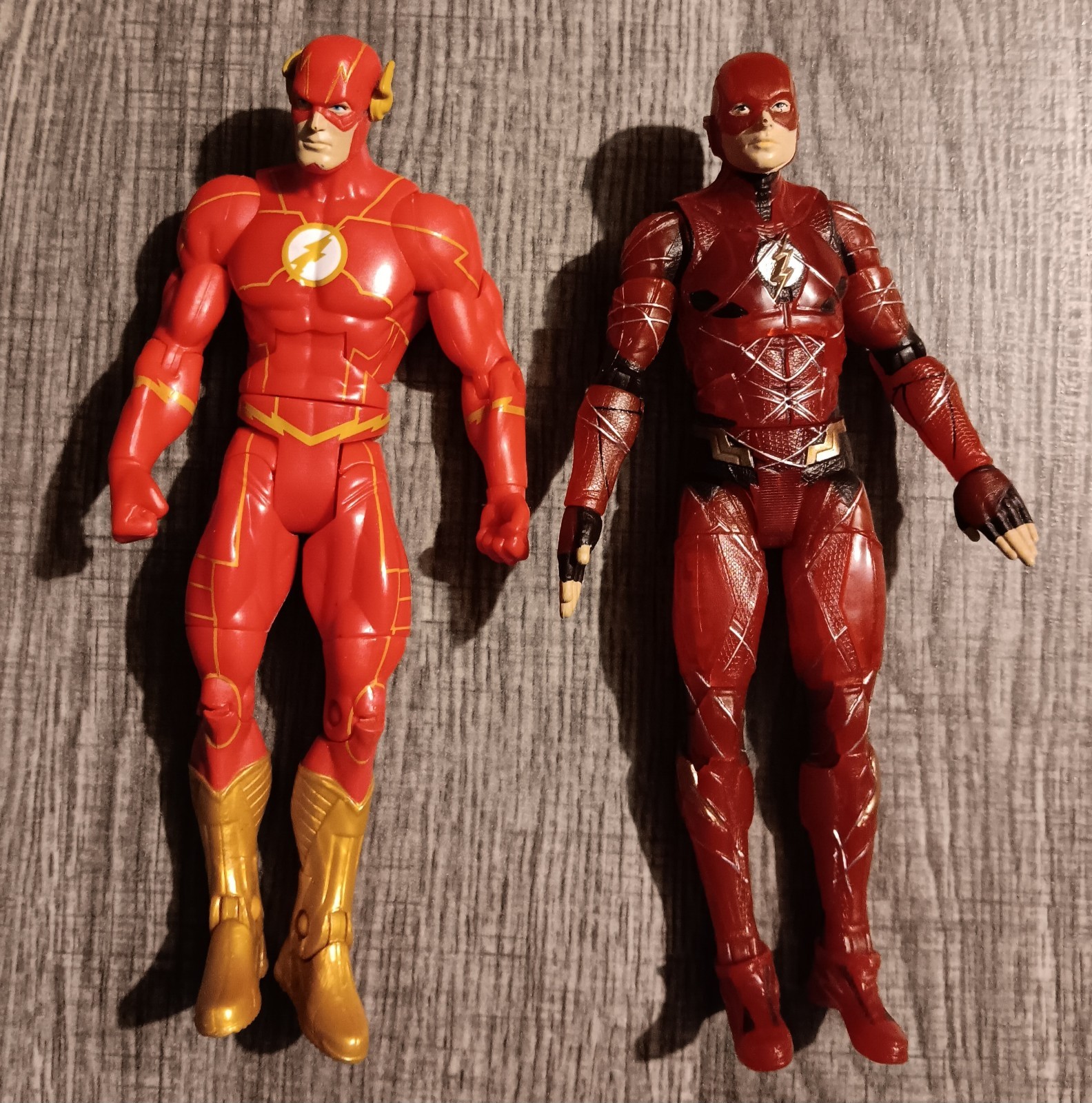 The Flash Figure Toy Lot Of 2 DC Comics Posable Action Movie TV Hero characters