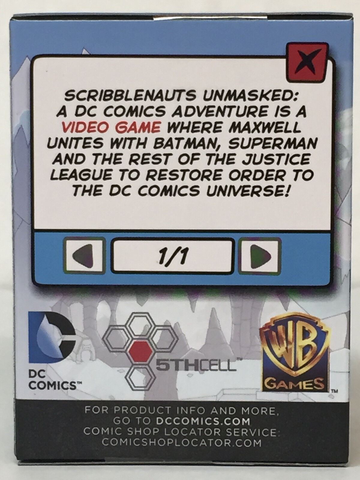 DC Scribblenauts Unmasked Ser 4 Mini Figure Blind Box – One Random Pack