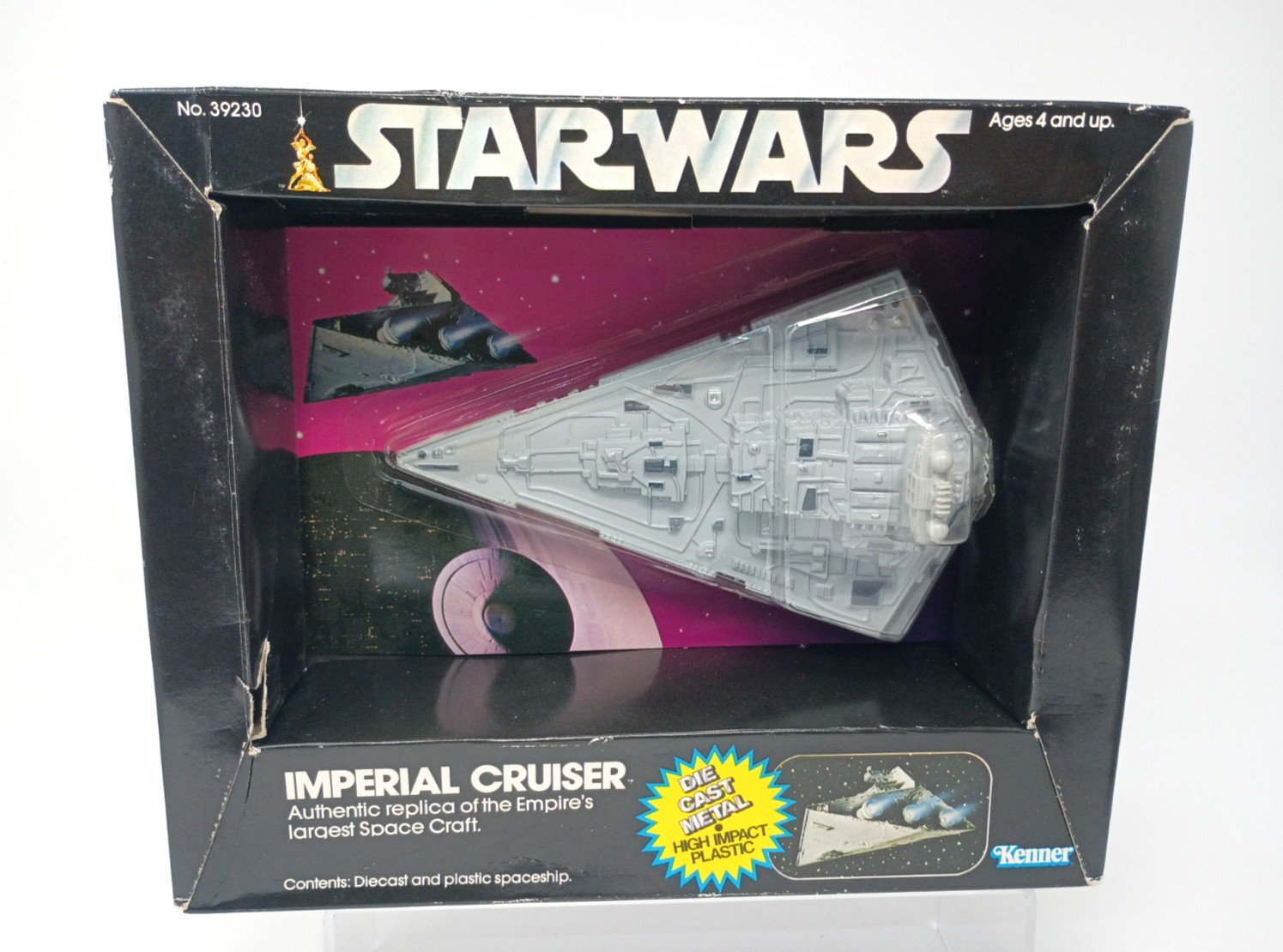Vintage Kenner 1979 Star Wars Imperial Cruiser Die Cast NIB **PLEASE READ**