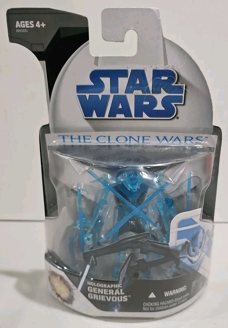 2008 Star Wars The Clone Wars Holographic General Grievous TRU Hasbro 88560