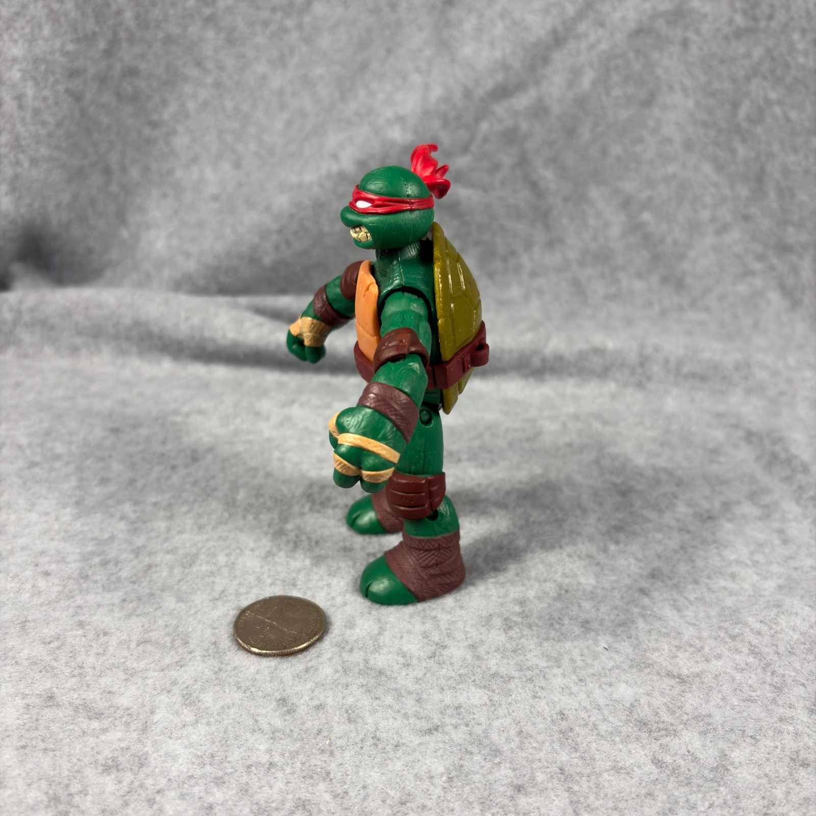 Playmates Toys Battle Shell: Raphael Action Figure 2012 Viacom (Missing Weapons)