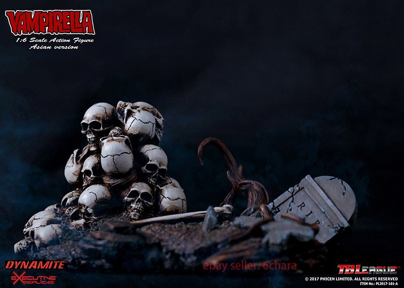 TBLeague PHICEN PL2017-101-A Vampirella 1/6 Movable Collectible Figure In Stock
