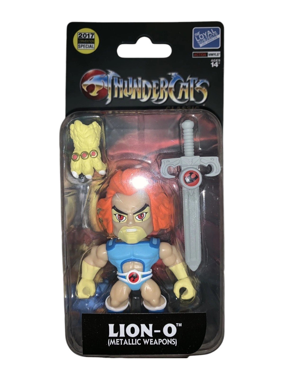 The Loyal Subjects Thundercats Lion-o Metallic Weapons