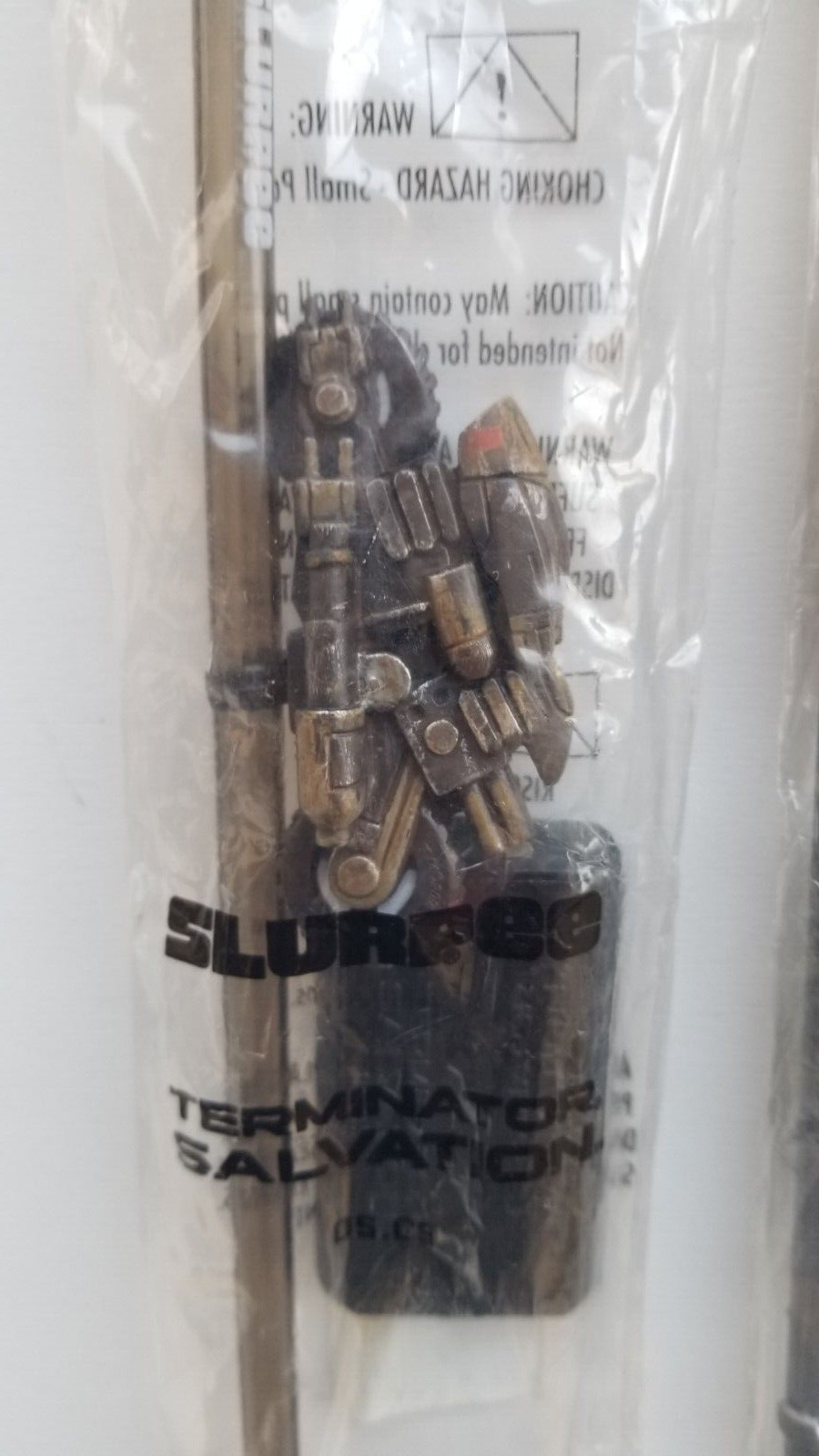 3 Diff 7-11 TERMINATOR SALVATION 2009 Slurpee Spoon Straw w/ Detachable Figures