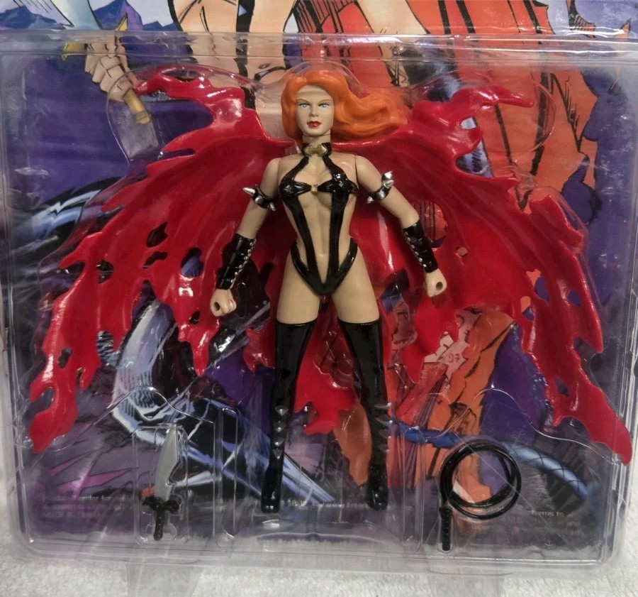 « Hellina » Action Figure, [ 1997 Lightning Comics Skybolt Toyz 6&Prime;