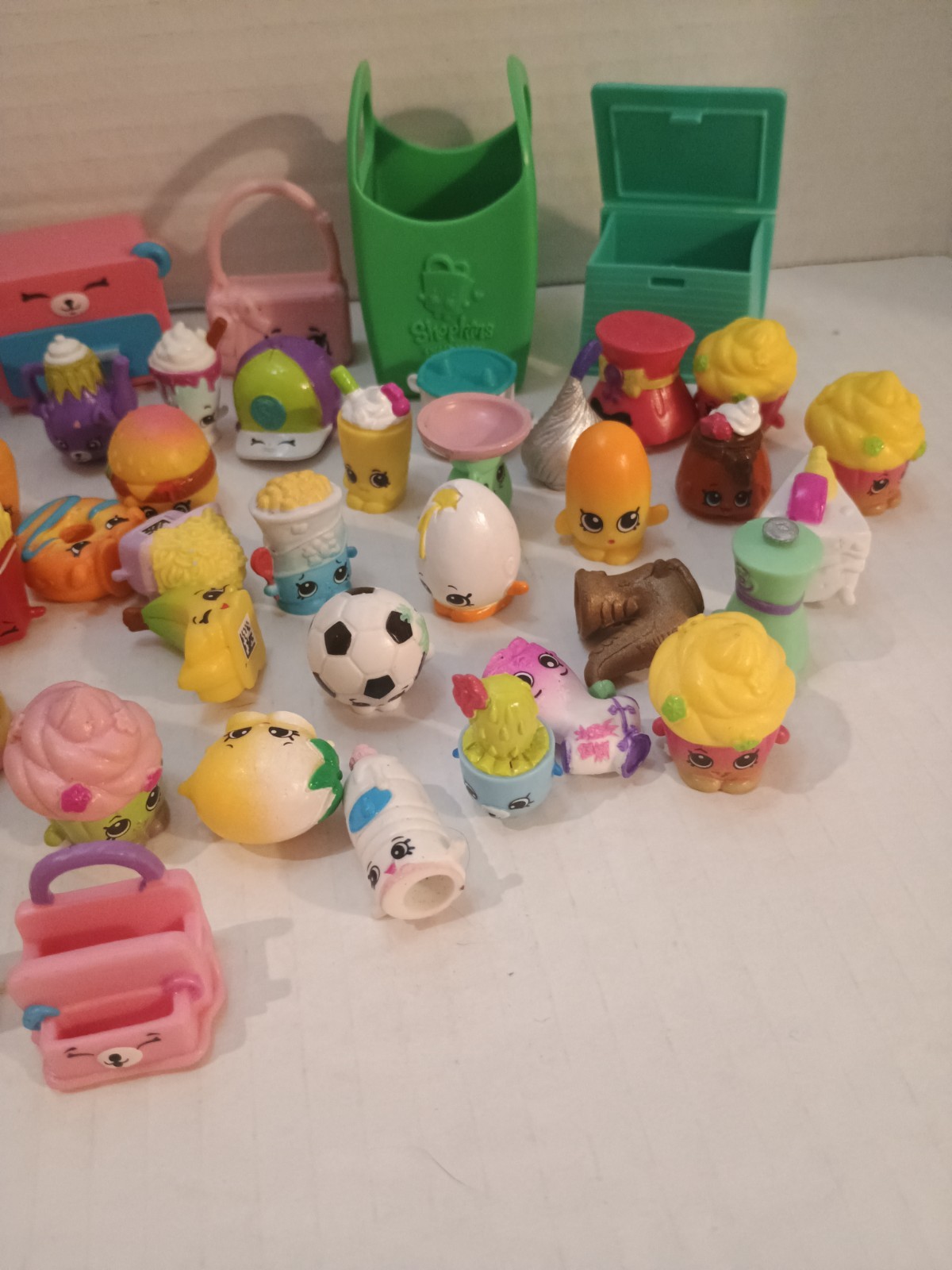 SHOPKINS Lot of close to 50 Figures- Mixed Seasons-Great Condition Lot