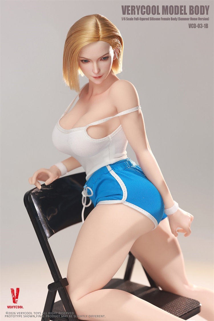 VERYCOOL 1/6 VCD-03-1 Plump Large Breast Bust 12&Prime; Female Action Figure Body Toy