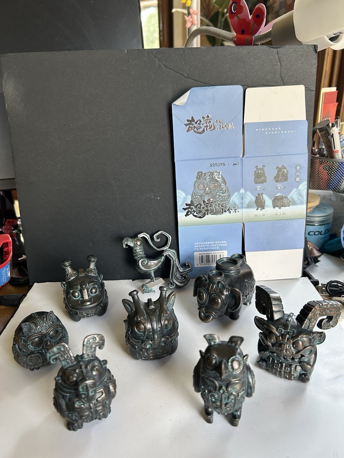 52Toys Modern Ancient Bronzeware Squad 8 Figures Full Set No Boxes