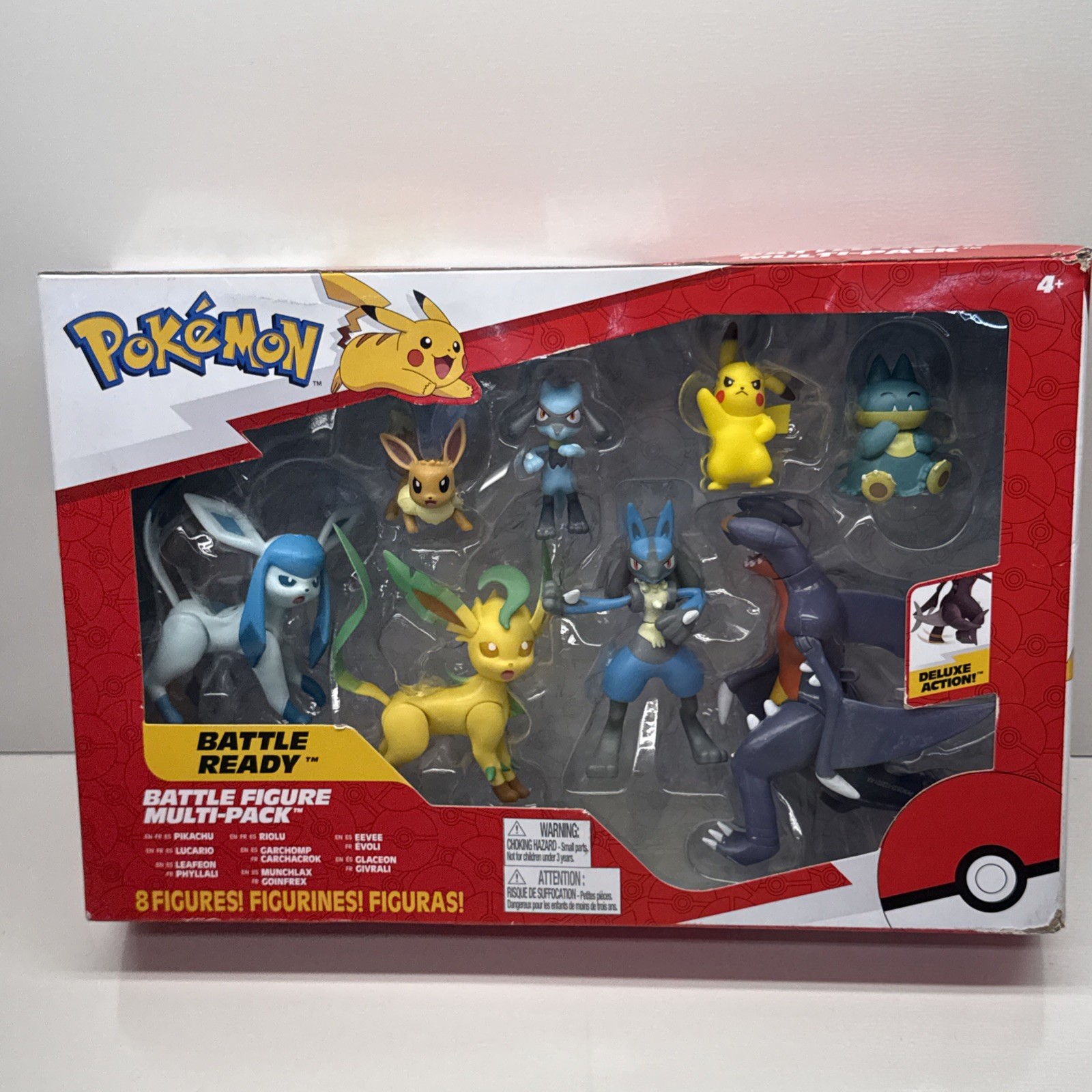 Pokémon Battle Ready Battle Figure Multi-Pack 8 Action Figures Deluxe Action