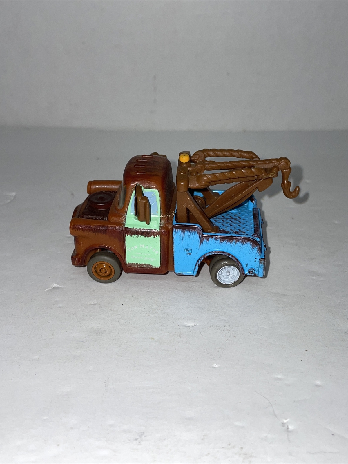 Tow Mater Pull Back Truck Reverse Wobbly Disney Pixar Cars
