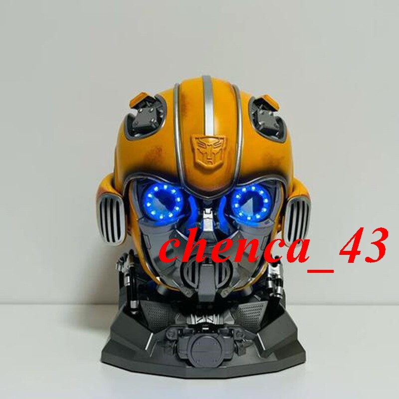 US Ship!! Touch/Remote/Voice Control 1:1 Bumblebee Helmet Halloween Cosplay Prop