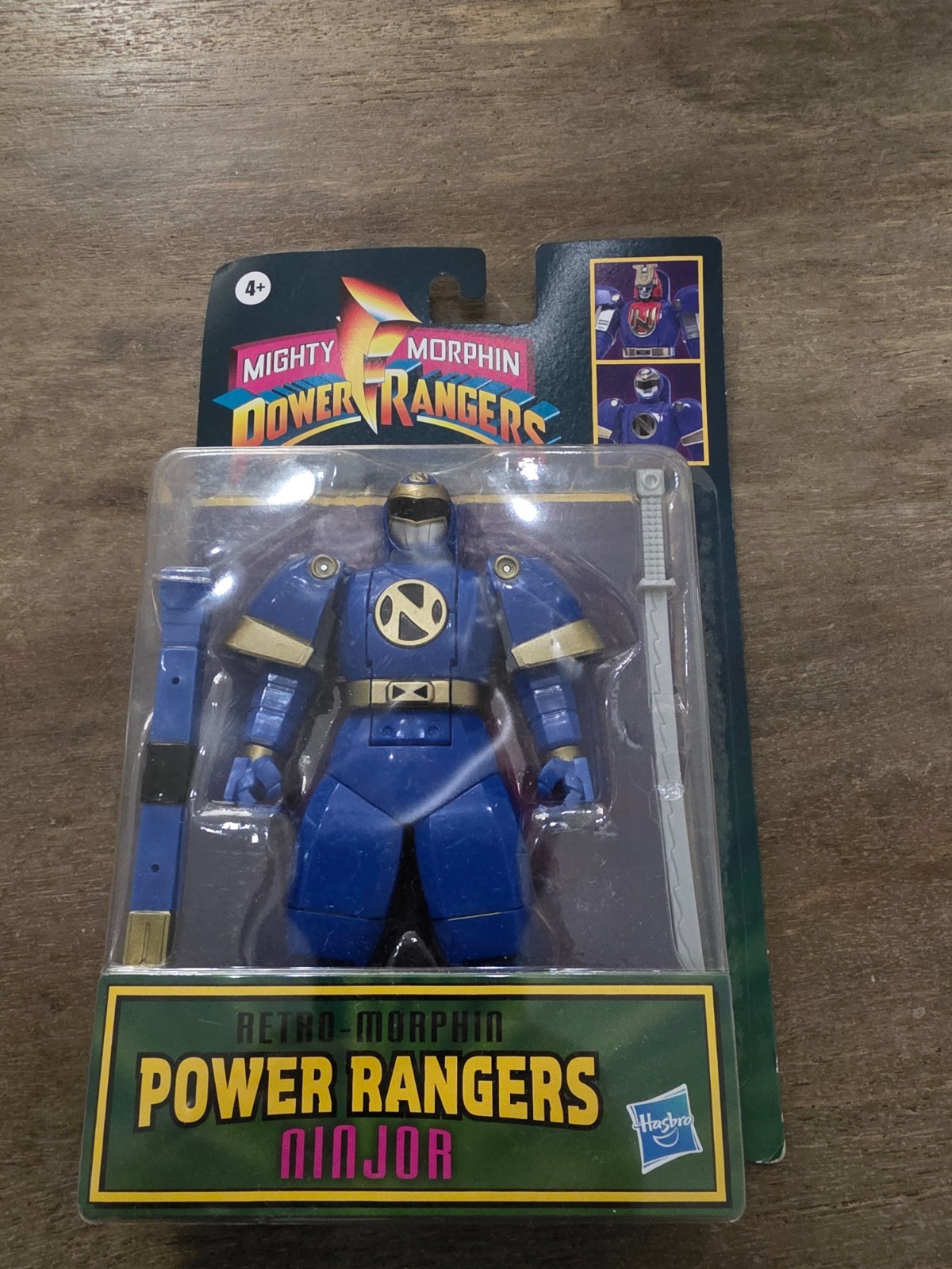 Hasbro Power Rangers Ninjor Retro Morphin 6”Action Figure