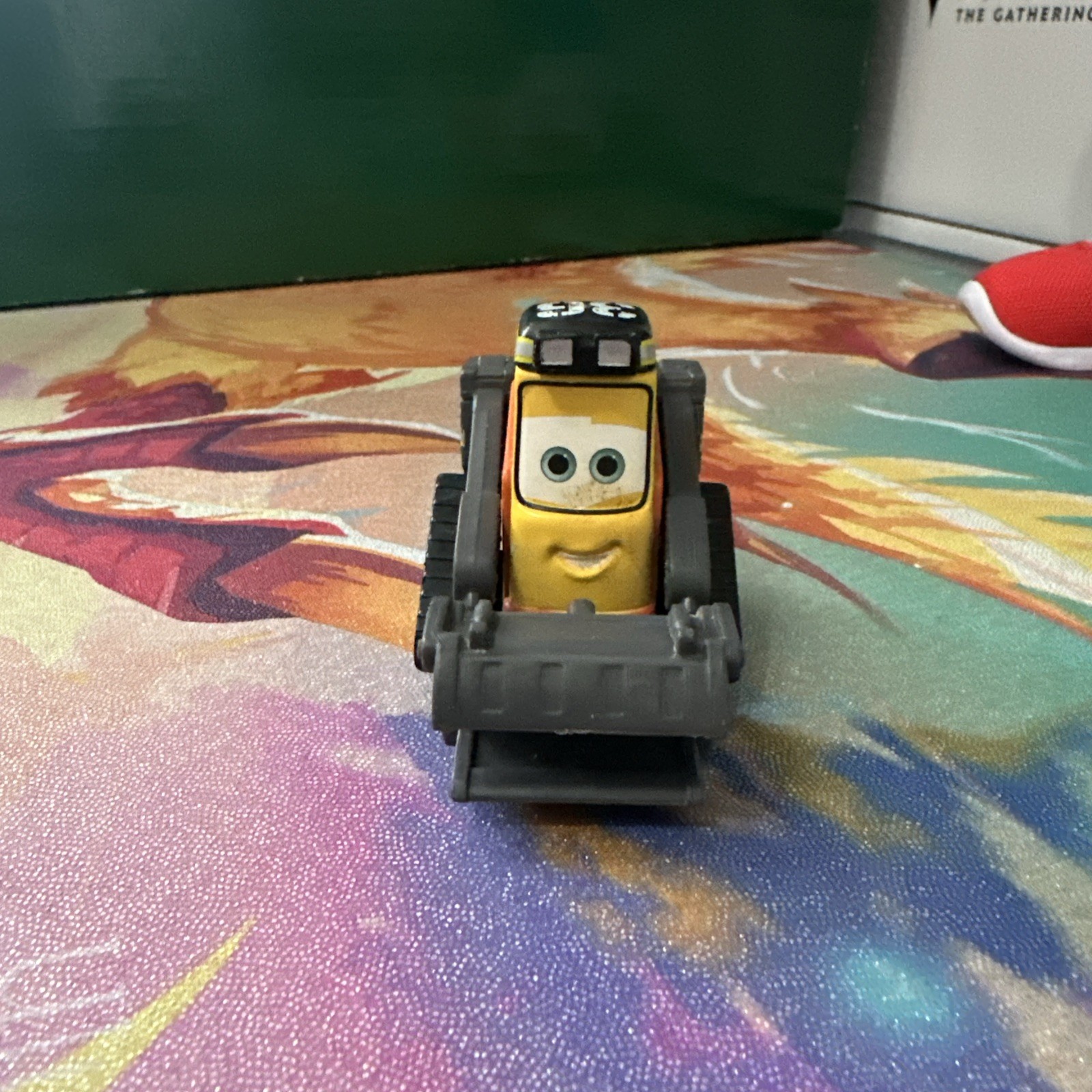 Pixar Cars Drip No. 36 Bulldozer Planes Fire & Rescue Diecast Toy Vehicle