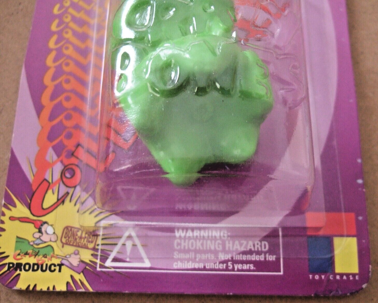 RARE CRAZY BONES * MEGA BONES * POPPY 1996 & OFFICIAL HANDBOOK & STICKER GUIDE