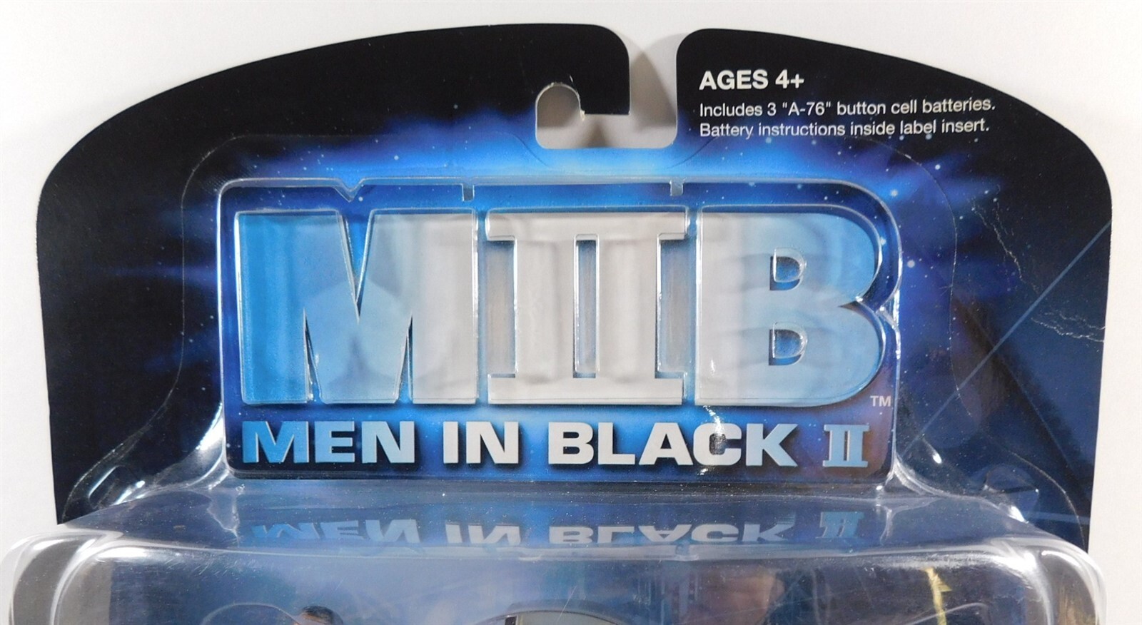 2002 Hasbro Men in Black 2 AGENT JAY with Alien Pursuit Cycle, Action Fig. New