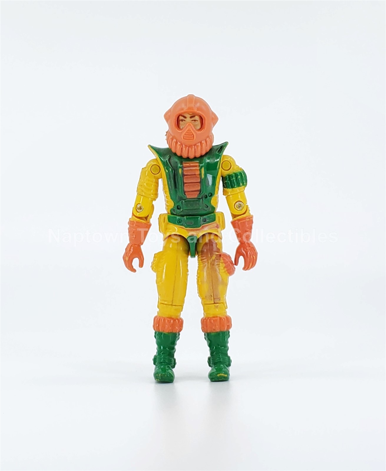 GI JOE COMANDOS EM ACAO FORCA ECO BIOMASSA FIGURE w/ HELMET BRAZIL ESTRELA