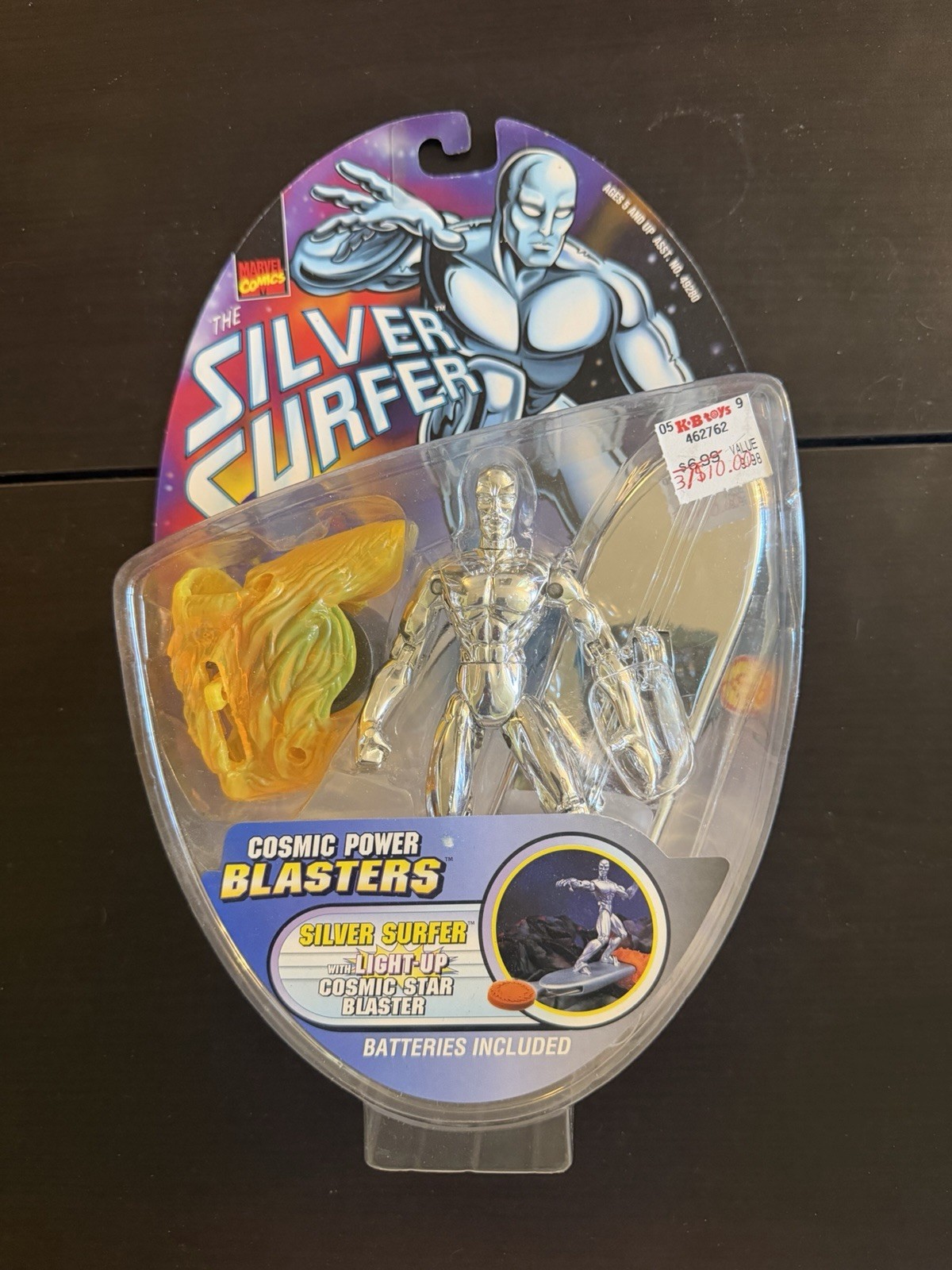 1997 ToyBiz Silver Surfer Cosmic Power Blasters Set Complete Thanos Raze Drax