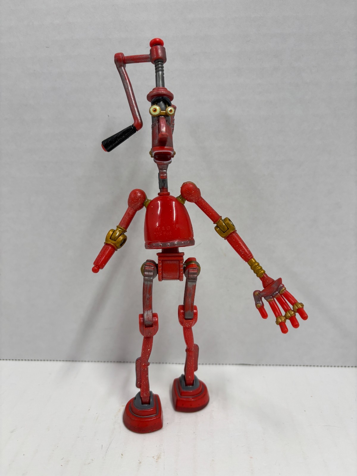 Movie Robots 2005 – 7” FENDER Figure – Dream Works – MISSING RIGHT HAND