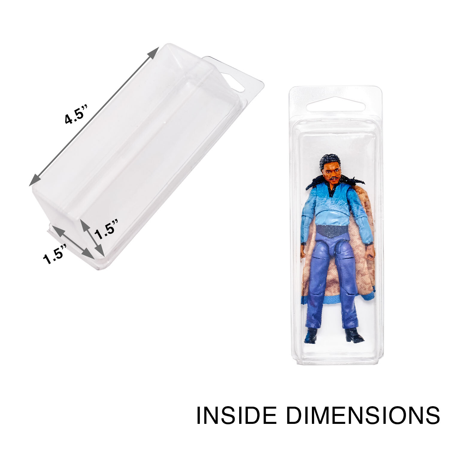 Action Figure Clamshell Case for Loose 3.75&Prime; Vintage, New GI Joe or Star Wars