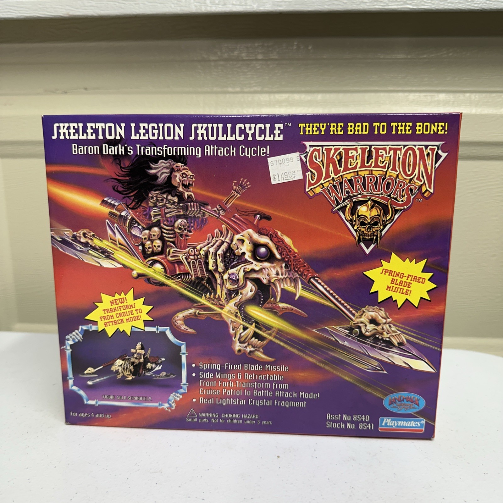 Skeleton Warriors Legion Skullcycle Baron Dark&rsquo;s Transforming Attack Cycle New