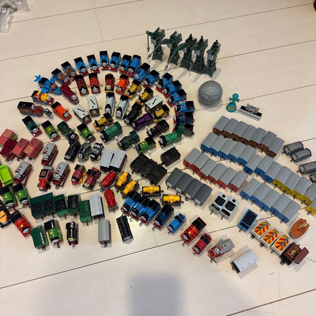 Thomas & Friends Capsule Plarail Toy Set Huge Lot TOMY from Japan Many character
