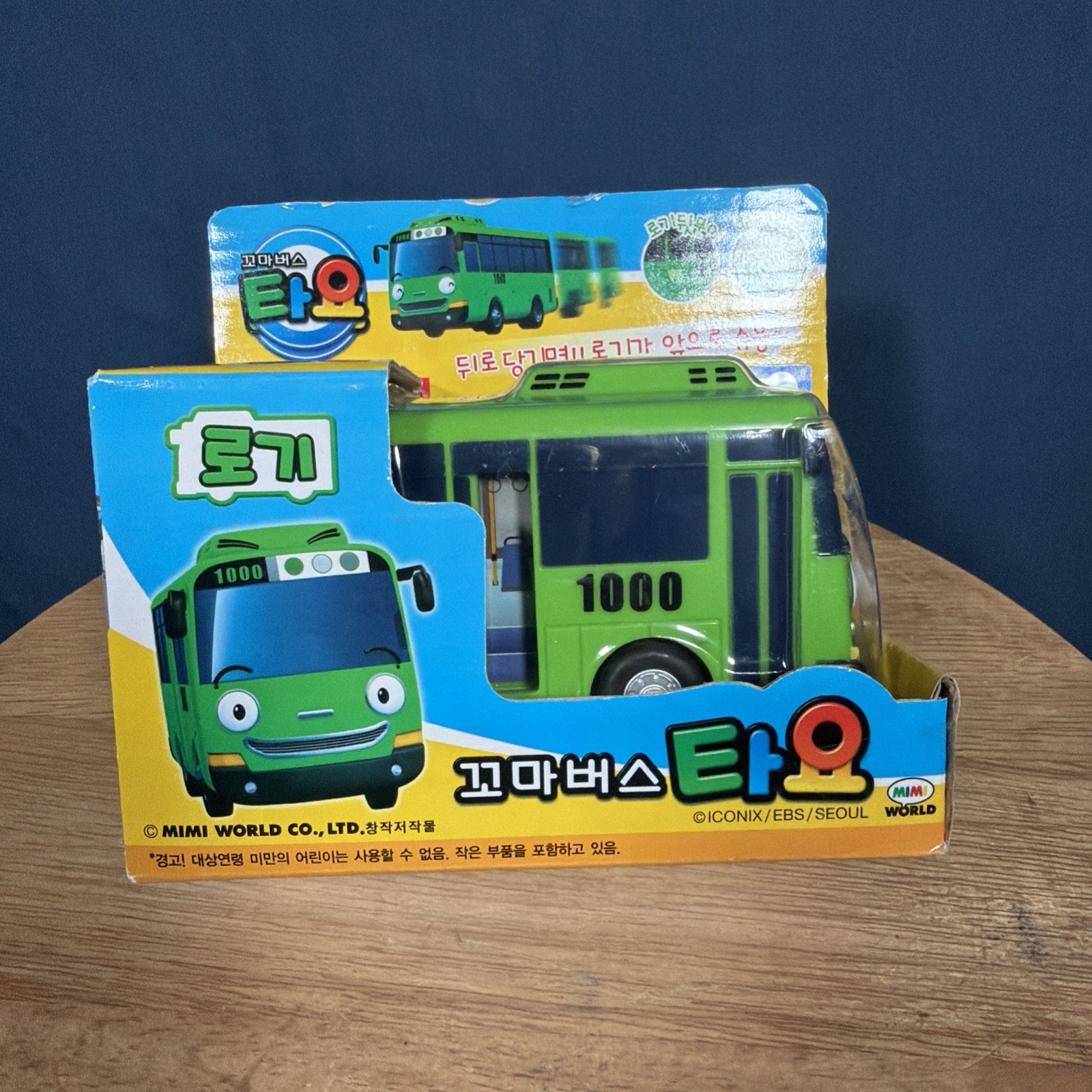 The Tayo Little Bus Die-Casting Plastic Bus Car (Rogi)