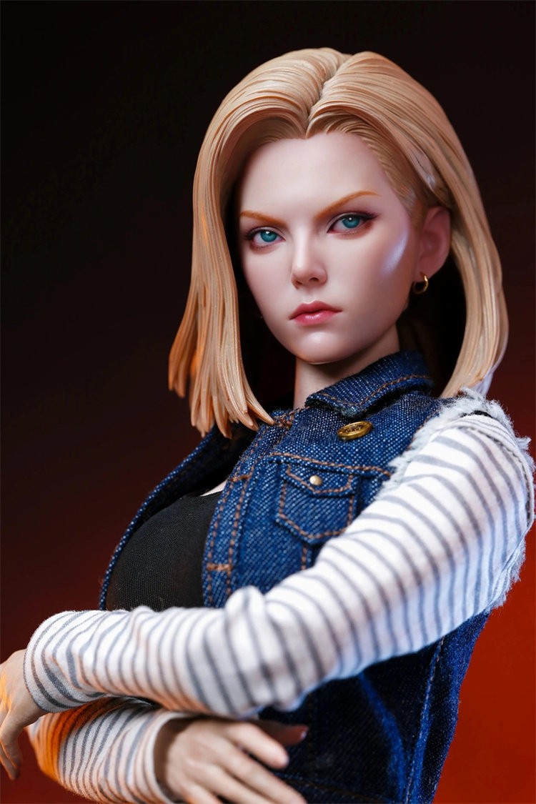 ARTISAN 1/6 Dragon Ball Android 18 Mecha Maiden Demon Hair Version Action Figure