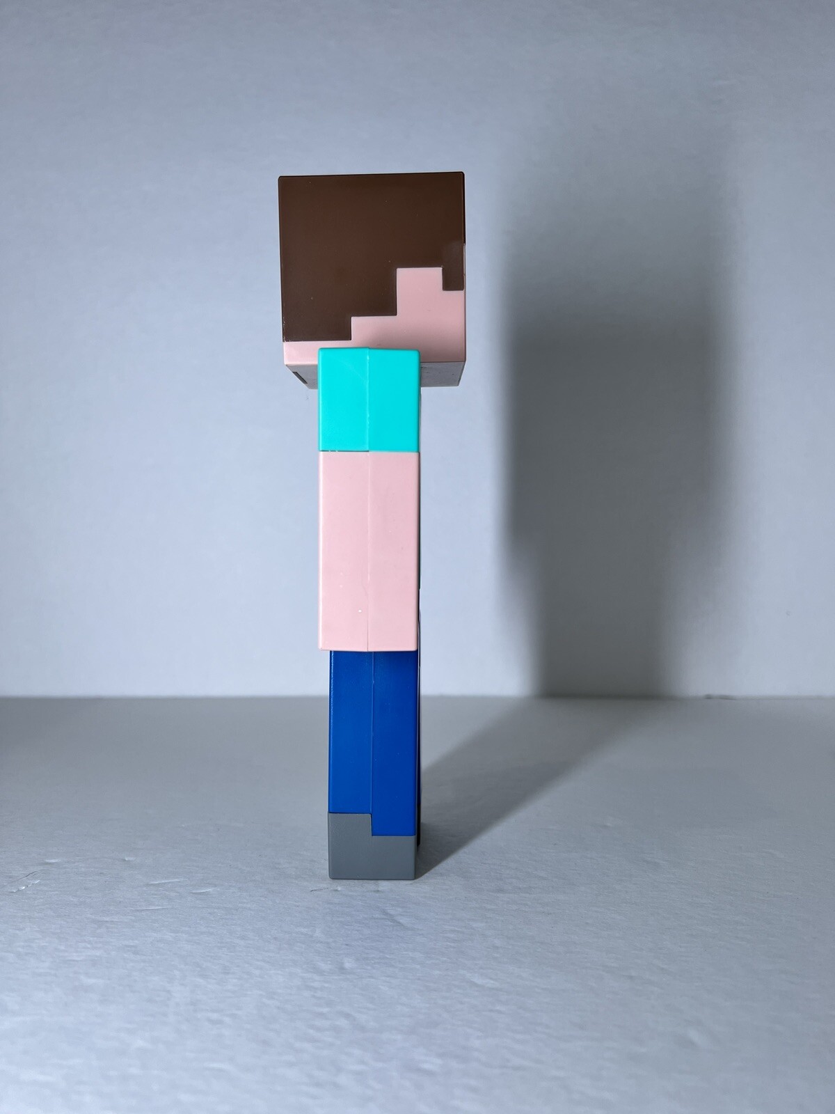 USED Mattel Minecraft Large Scale Action Figure: Steve 8.75 inches tall