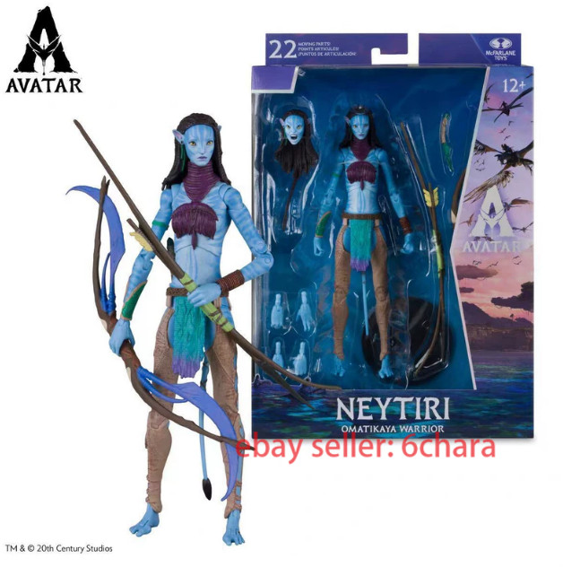 McFarlane Avatar Fire and Ash Neytiri Collectible Action Figure