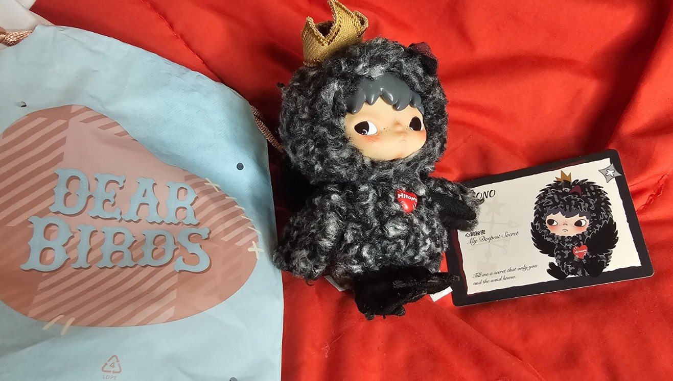 Pop Mart Dear Birds Hirono Deepest Secret Confirmed Open Bag