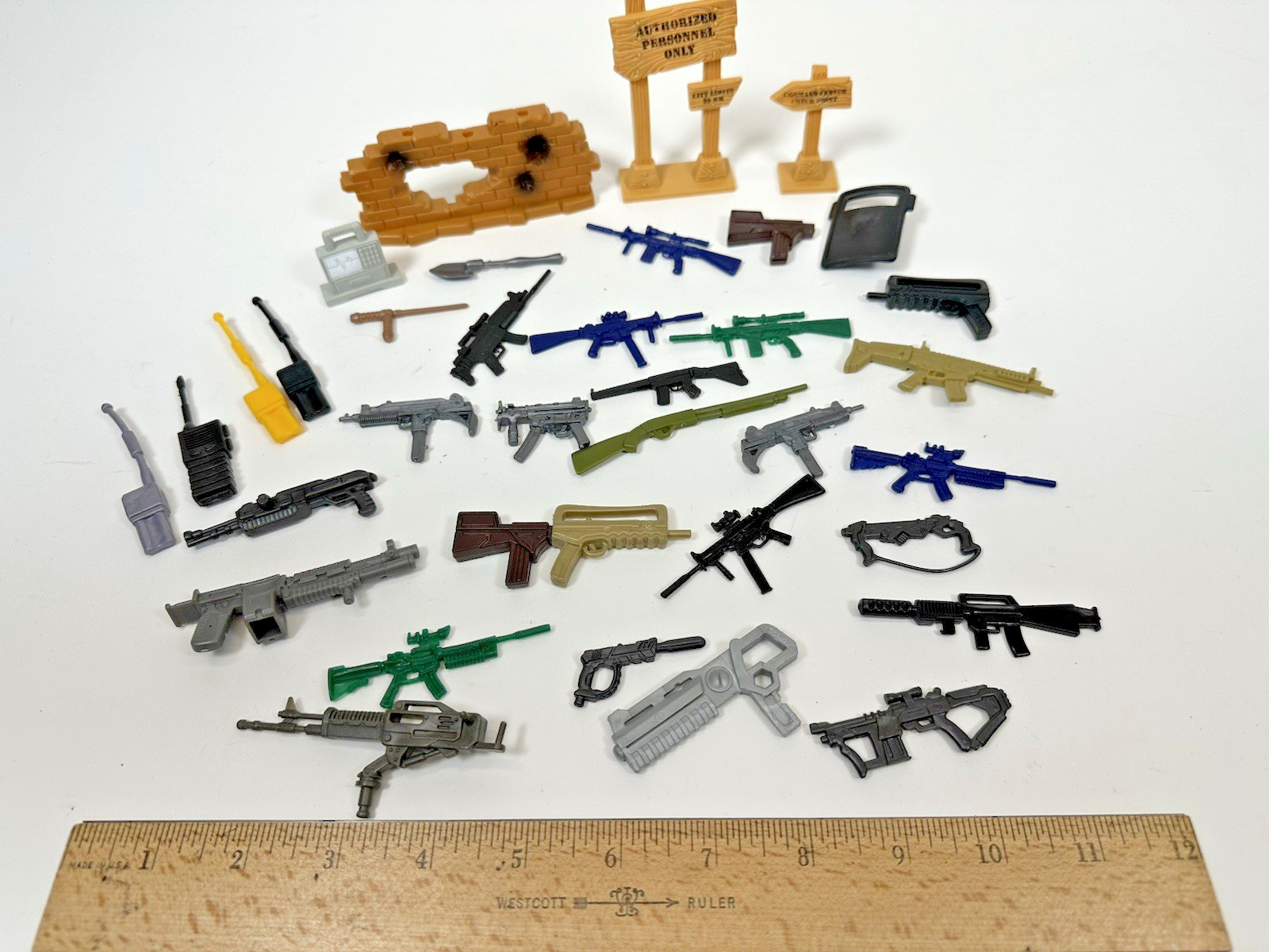 Assorted Action Figure Weapons & Accessories Lanard Toys + Others 2003