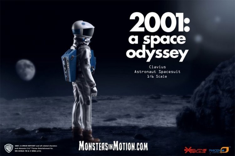 2001 A Space Odyssey: Clavius Astronaut Suit 1:6 Figure MINT/SEALED 031ER15 DRP
