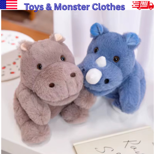 Animal Hand Puppet Plush Toy Soft Stuffed Doll Kids Gift Husky Fox Bear